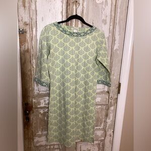 Orvis Long Sleeve Dress for Women - size S - Soft Cotton - Boho print